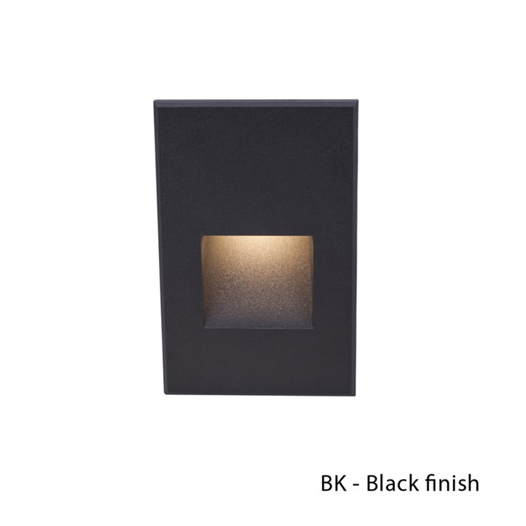 Sleek Graphite LEDme 5" Dimmable Vertical Step Light