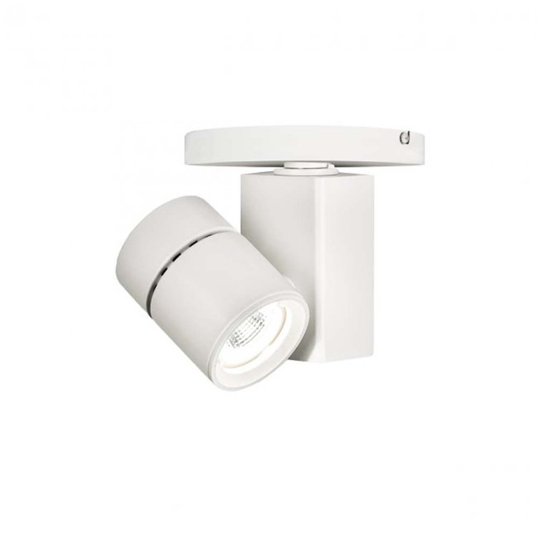 White Adjustable LED Track Head Light