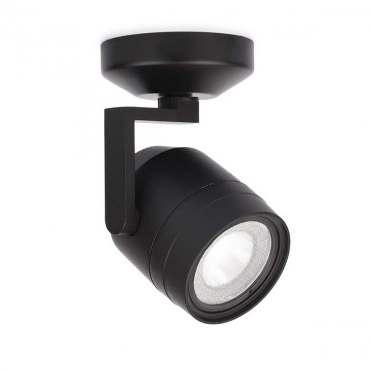 Paloma Black Aluminum Adjustable LED Track Head