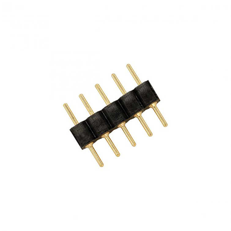 Black and Gold Male 5-Pin LED Connector for Tape Light