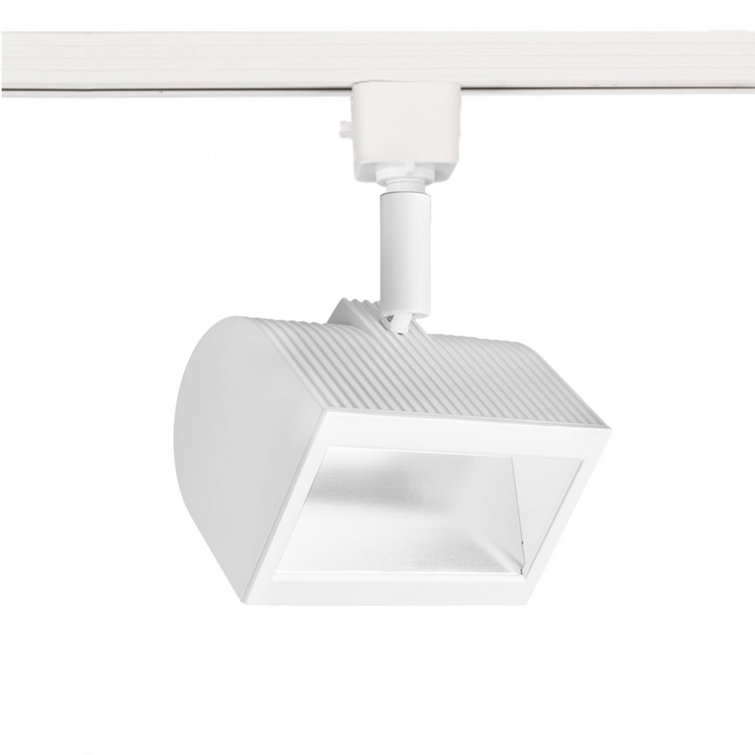 White Adjustable LED Track Head with Dimmable Feature
