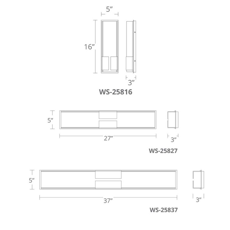 Chrome 37" Dimmable LED Bath Bar Light