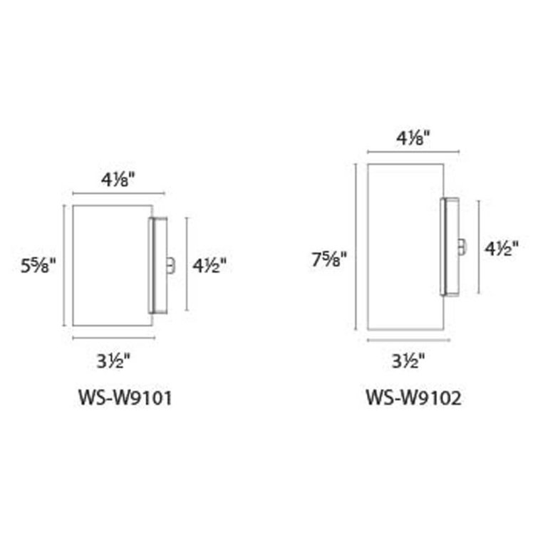 Elegant Brushed Aluminum Cylinder Sconce with Silk Screened Glass