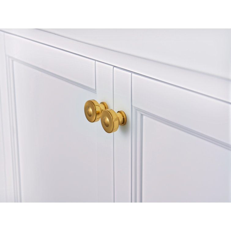 Adeline 60'' White Double Farmhouse Wood Vanity