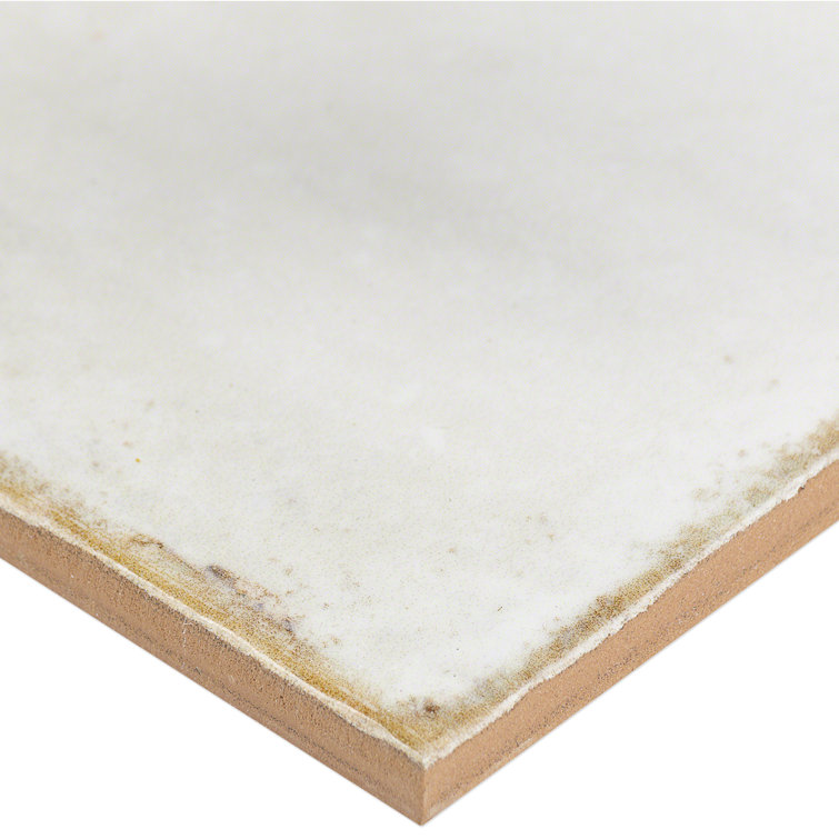 Angela Harris White 8" x 8" Ceramic Wall Tile