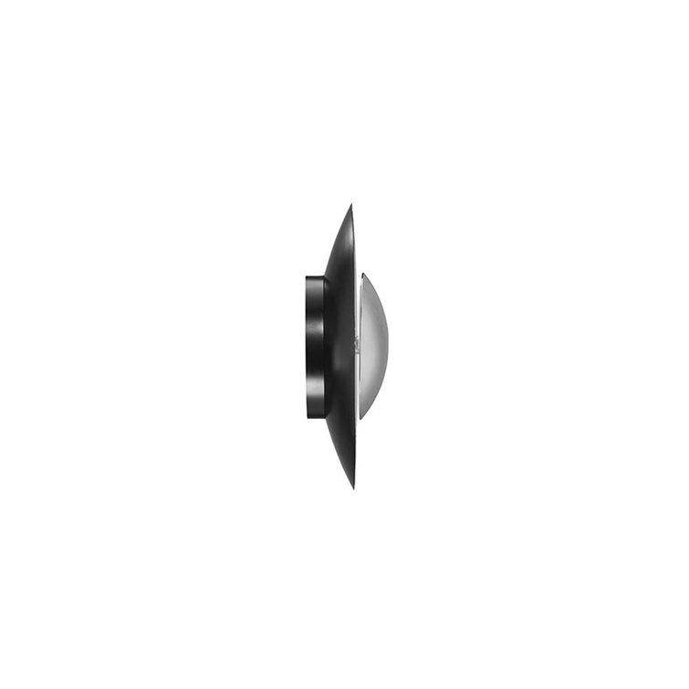 Blaze Silver Leaf 12" LED Wall Sconce with White Diffuser
