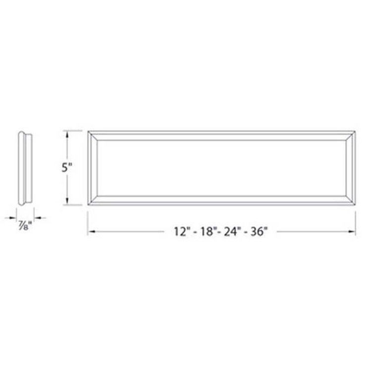 Sleek Brushed Aluminum LED Vanity Light with Dimmable White Silk Screened Glass