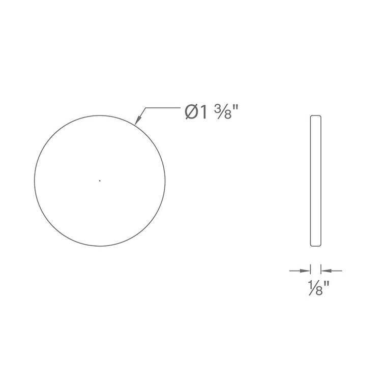 Radiant Red Glass Lens for PAR30 Lighting Fixtures