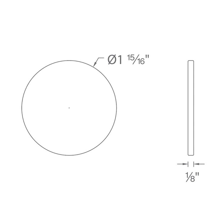 Radiant Red Glass Lens for PAR30 Lighting Fixtures