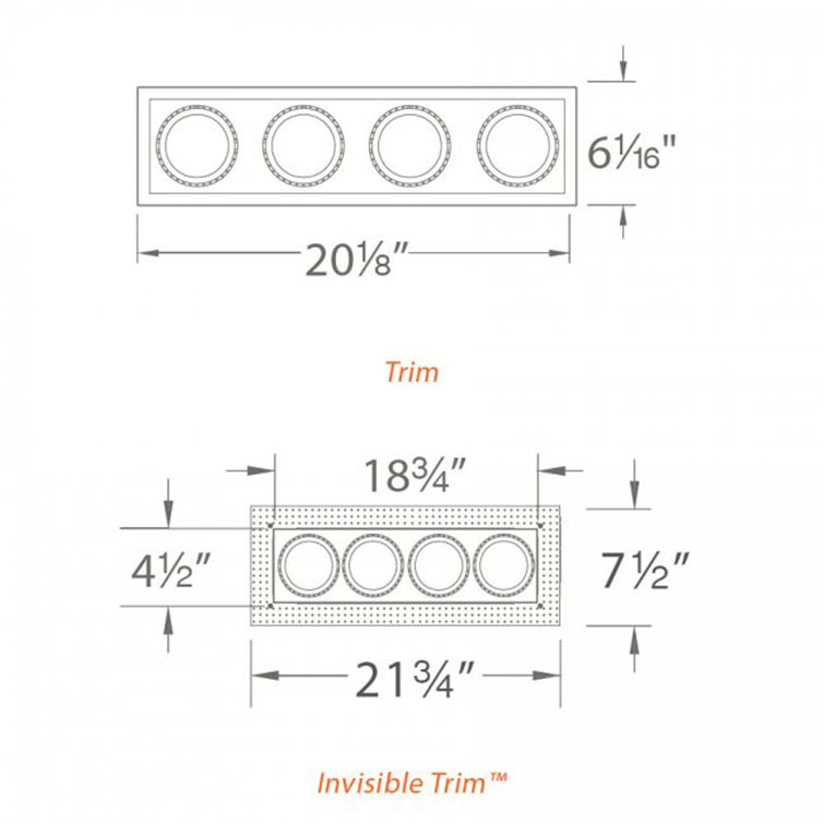 Precision 9.75'' Black Steel LED Outdoor Recessed Trim