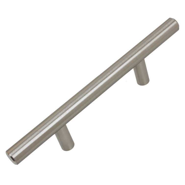 5-1/16" Stainless Steel Modern Bar Pull Set
