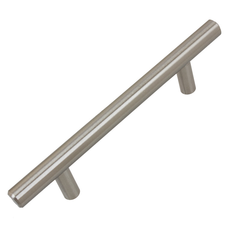 5-1/16" Stainless Steel Modern Bar Pull Set