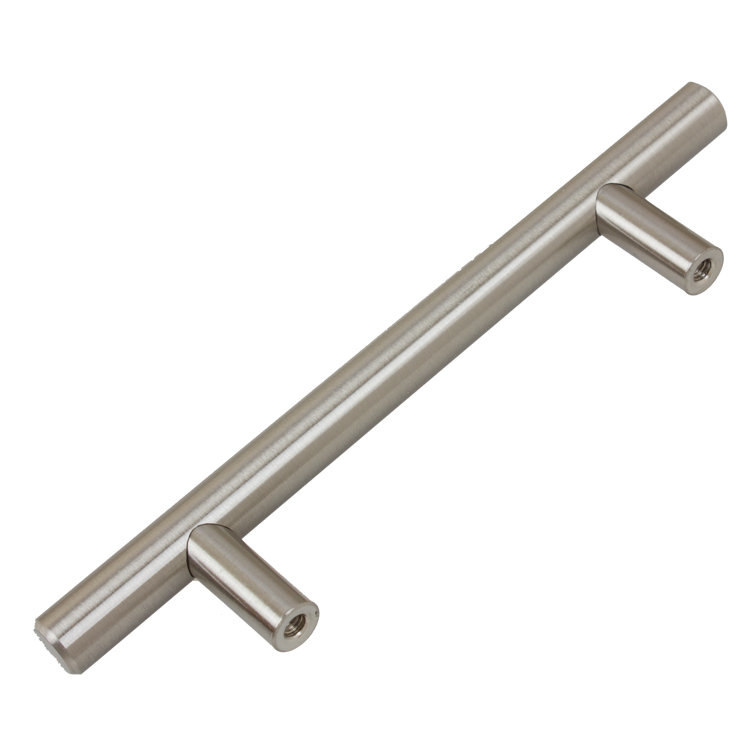 5-1/16" Stainless Steel Modern Bar Pull Set