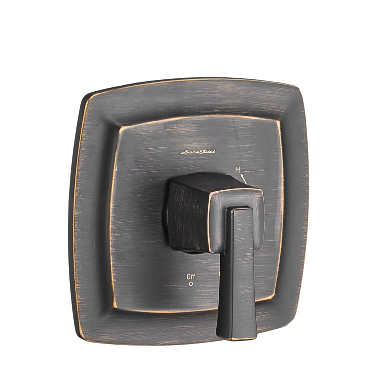 Townsend Distressed Bronze Wall-Mounted Shower Lever Trim Kit