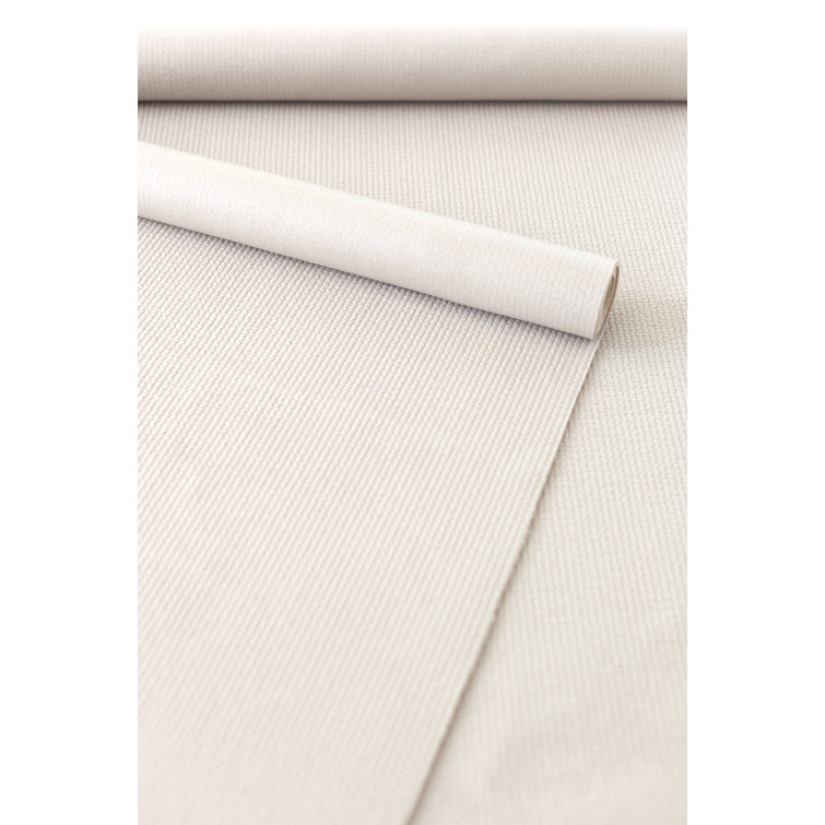 Solid Beige Extra-Grip PVC-Coated Rug Pad 3' x 5'