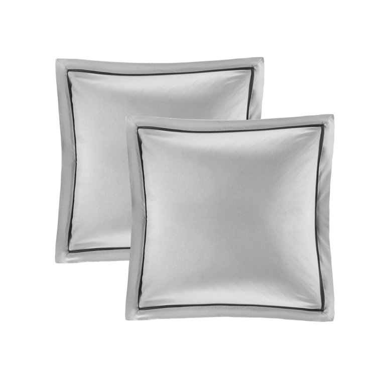 Joella Gray Microfiber Queen 24-Piece Bedding Set