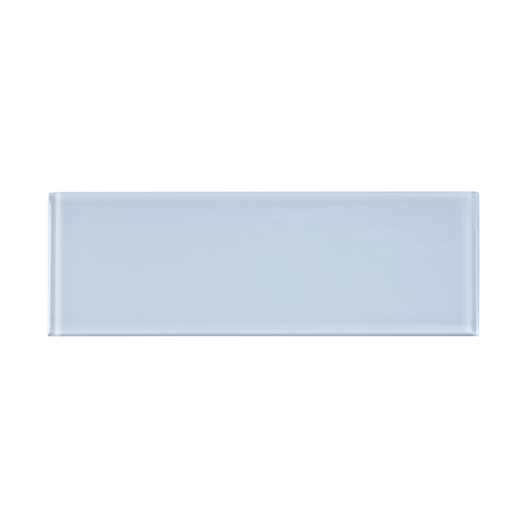 Moonlight Gray Premium Glass Rectangular Subway Tile