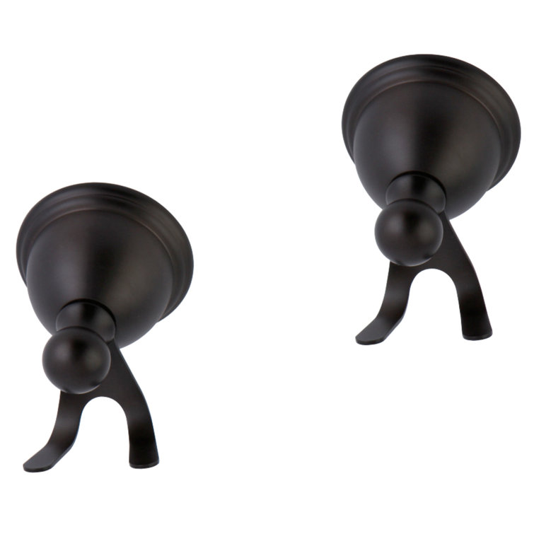 Oil Rubbed Bronze Double Restoration Robe Hook Set