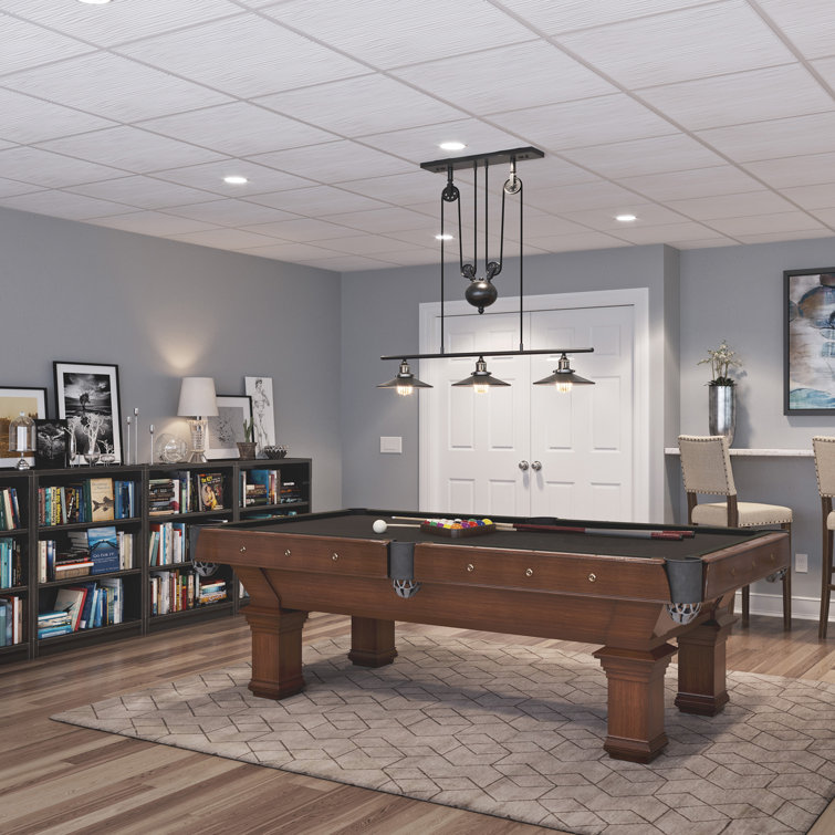 23.75'' White Textured Vinyl Drop-In Ceiling Tile