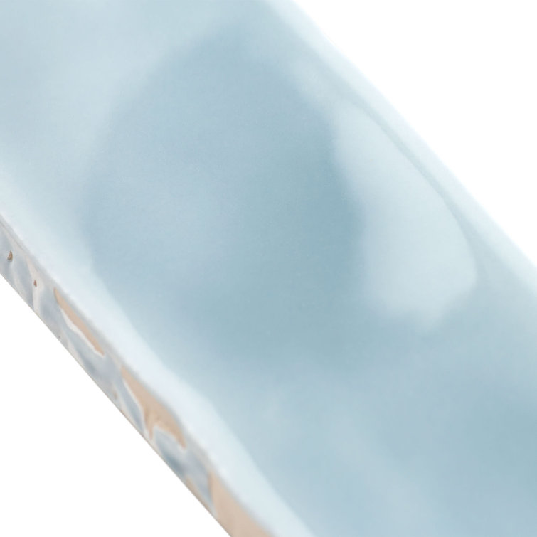 Brookline Light Blue 2" x 10" Polished Ceramic Subway Wall Tile