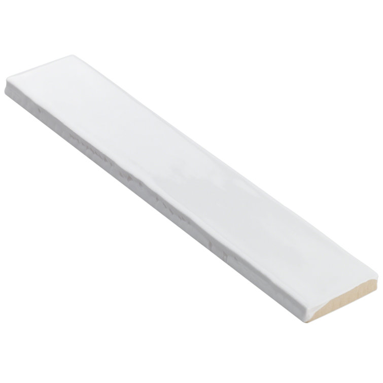 Brookline White 2" x 10" Polished Ceramic Subway Wall Tile
