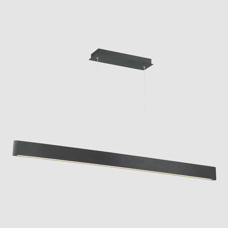 Volo 54" Black Glass LED Indoor/Outdoor Pendant