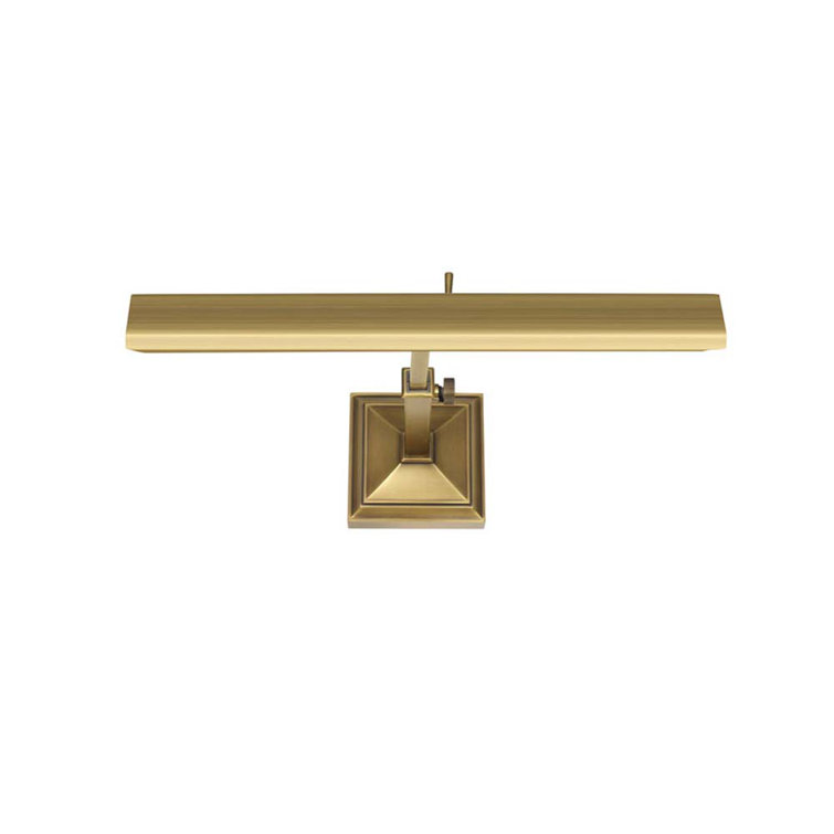 Hemmingway 14'' Burnished Brass LED Adjustable Picture Light