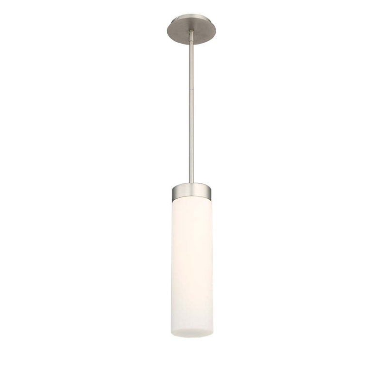 Elementum 11" Satin Nickel LED Indoor/Outdoor Pendant