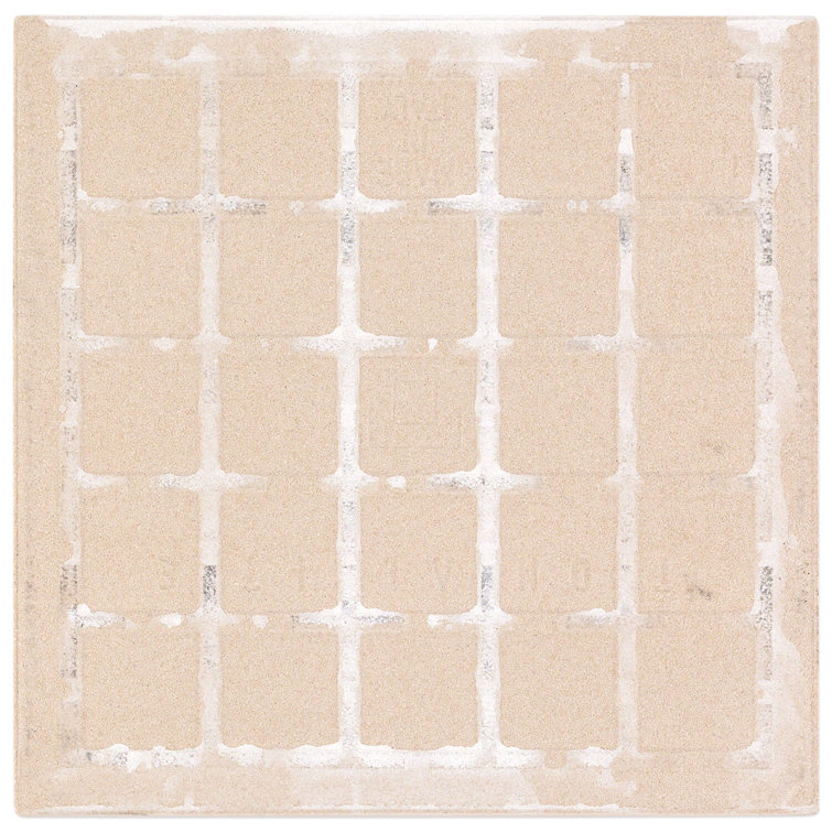 Eldorado White 6x6 Matte Porcelain Wall and Floor Tile