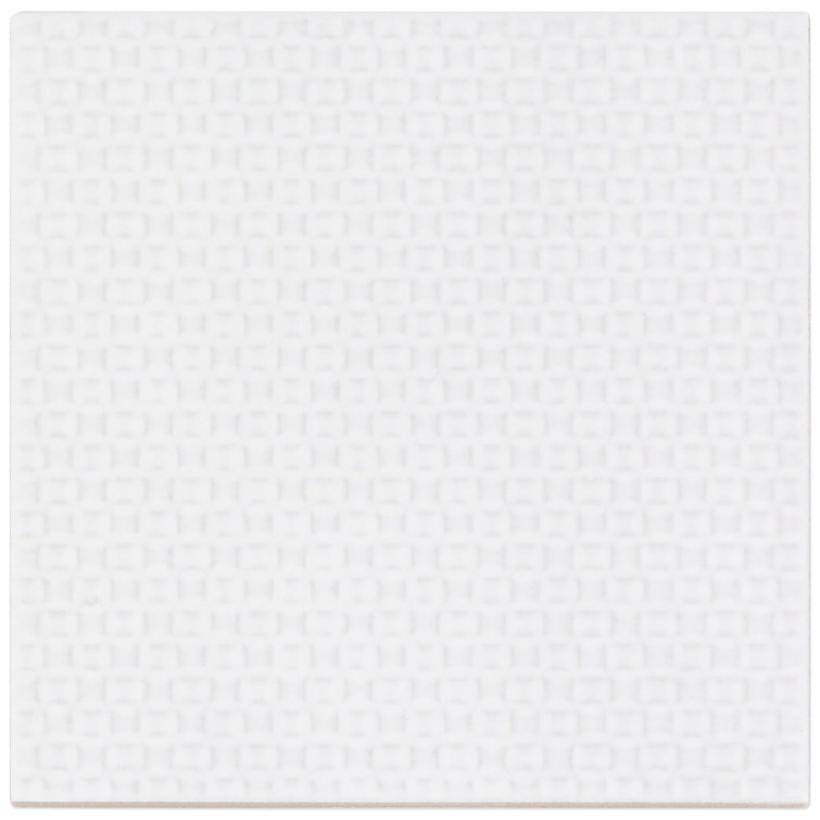 Eldorado White 6x6 Matte Porcelain Wall and Floor Tile