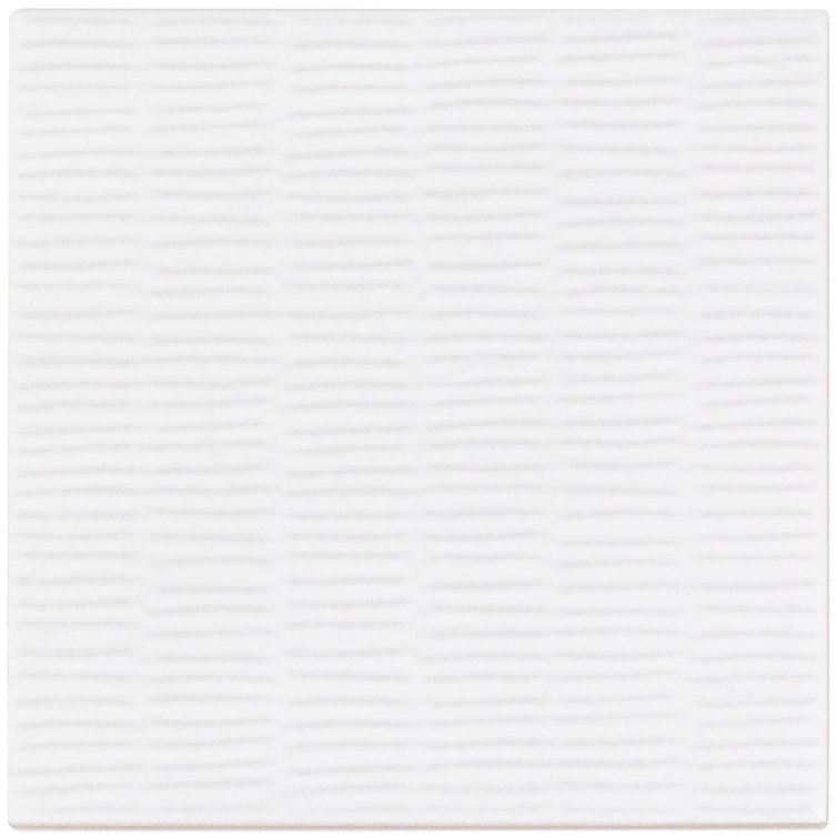 Eldorado White 6x6 Matte Porcelain Wall and Floor Tile
