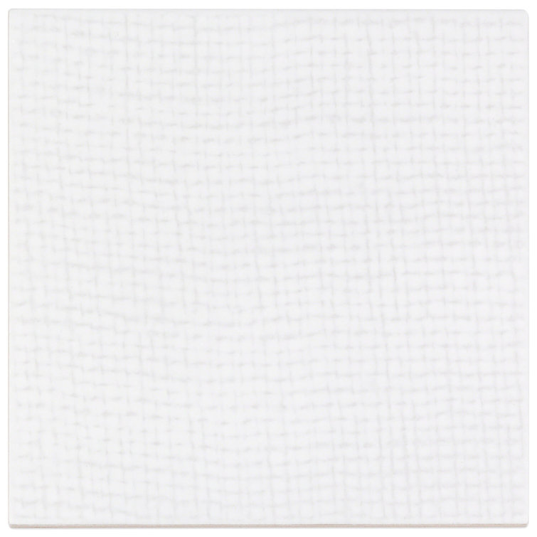 Eldorado White 6x6 Matte Porcelain Wall and Floor Tile