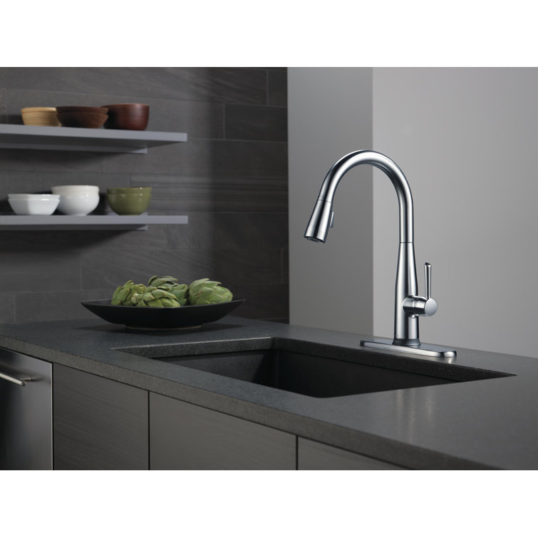 Stainless Steel Pull-Down Kitchen Faucet with Touch Technology