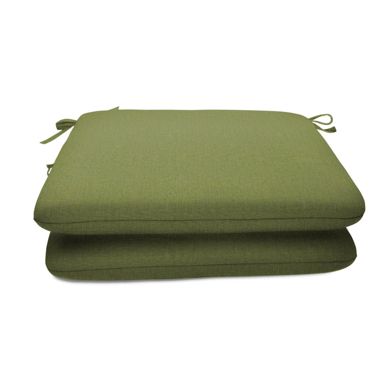 Canvas Off-White Sunbrella Outdoor Chair Cushions Set