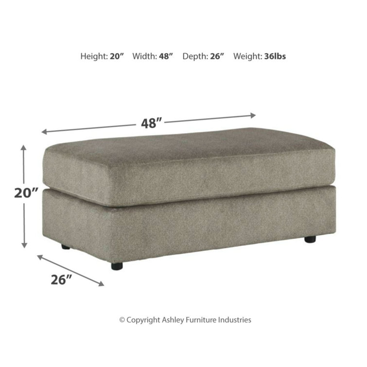 Gray Microfiber Chair and a Half with Wood Frame