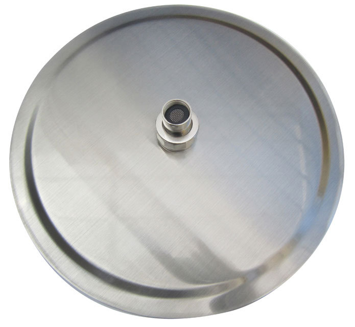 Ultra Thin Round Stainless Steel Rain Shower Head, 12-inch