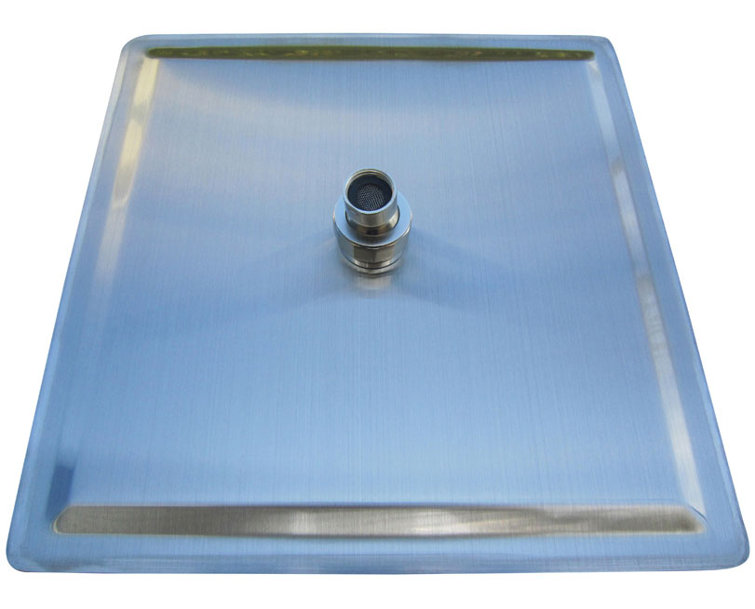 Ultra Thin Polished Stainless Steel Square Rain Shower Head