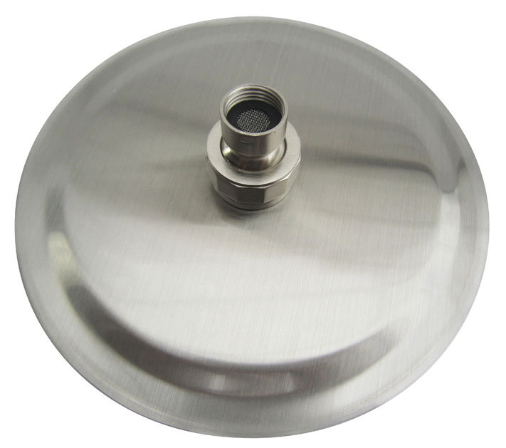 Solid Brushed Stainless Steel Round Rain Shower Head