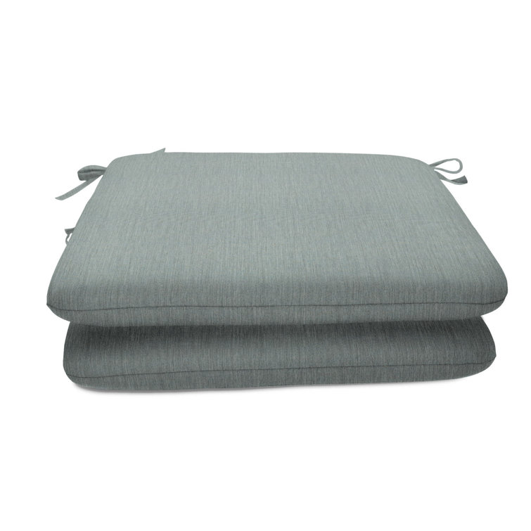 Canvas Off-White Sunbrella Outdoor Chair Cushions Set