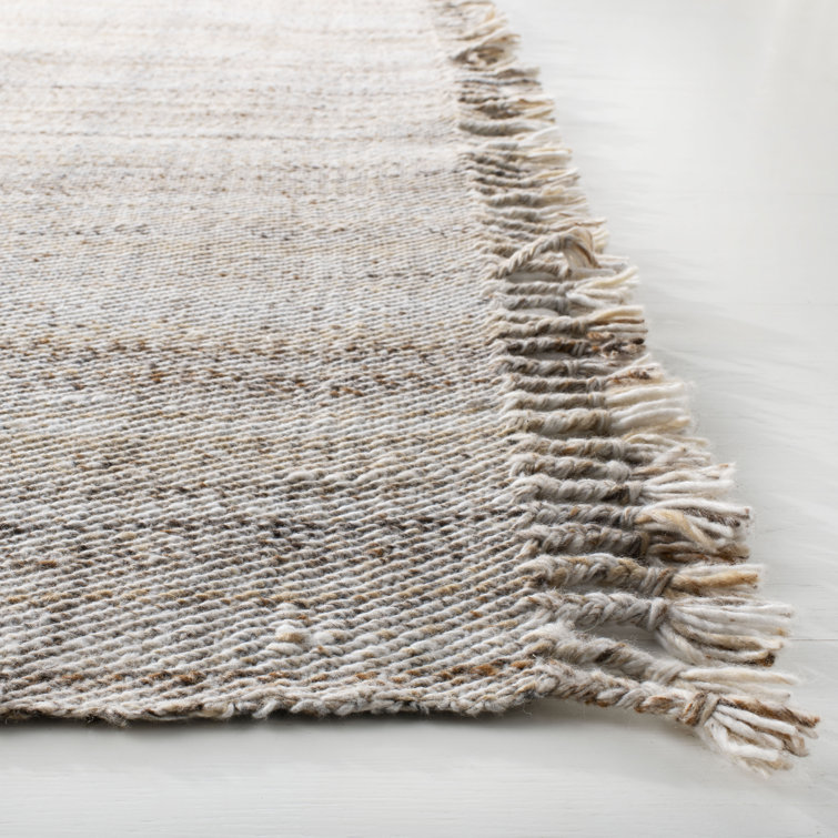 Hand-Knotted Autumn Elegance Wool and Viscose 11' x 15' Area Rug