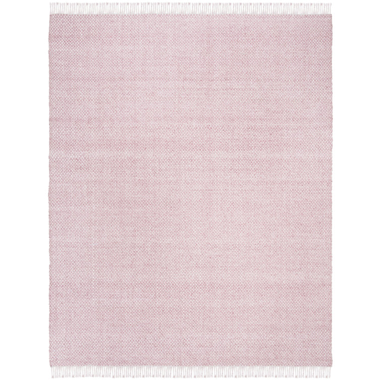 Amalie Hand-Woven Blue Wool 8' x 10' Area Rug