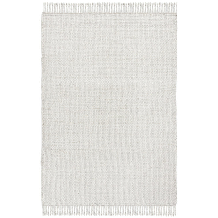 Lauren Handwoven Blue Wool-Viscose Blend 5' x 8' Area Rug