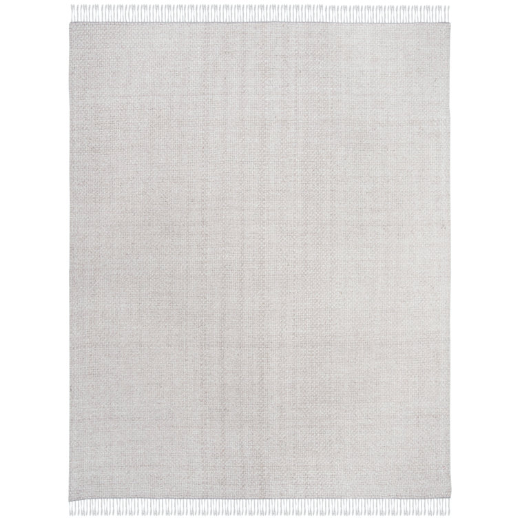 Amalie Pewter 9' x 12' Hand Woven Wool Area Rug