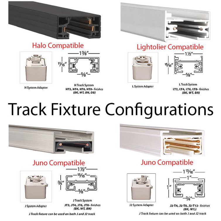 Brushed Nickel 6" Low Voltage LED Track Light