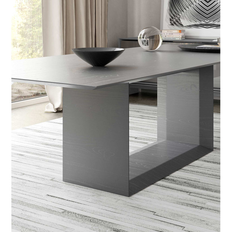 Greenwich Walnut Wood Rectangular Dining Table for Ten