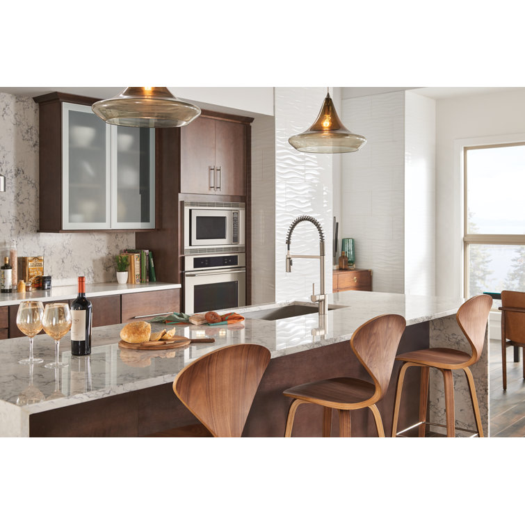 Stainless Steel Touchless Pull-Down Kitchen Faucet with Spray