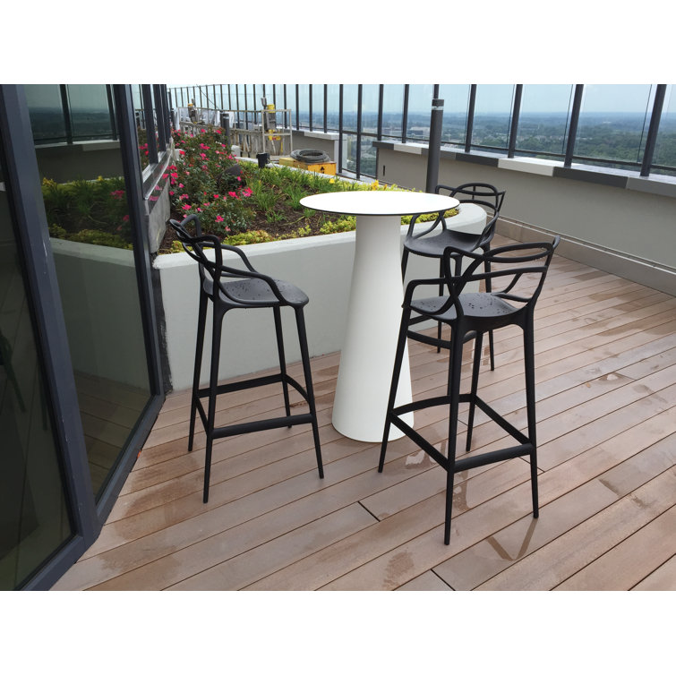 Tribute Hybrid Masters 26" Barstool in Black Acrylic