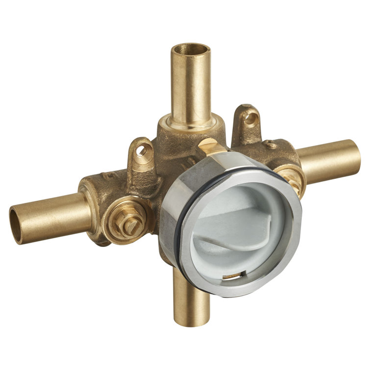 Stainless Steel Flash Shower Rough-In Valve with Stub-Outs