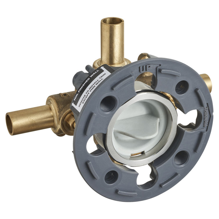 Stainless Steel Flash Shower Rough-In Valve with Stub-Outs