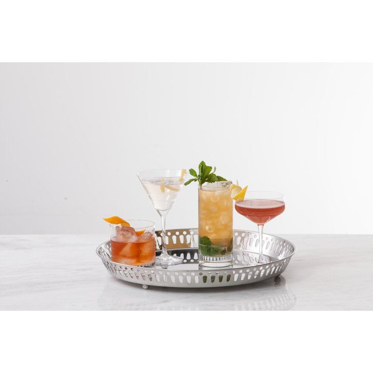 Crafthouse Clear Tritan Crystal 13.5oz Whiskey Glass Set of 4